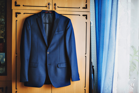 Dark Blue Suit Jacket
